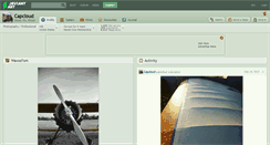 Desktop Screenshot of capcloud.deviantart.com
