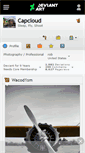 Mobile Screenshot of capcloud.deviantart.com