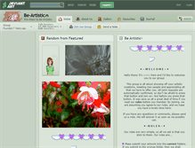 Tablet Screenshot of be-artistic.deviantart.com