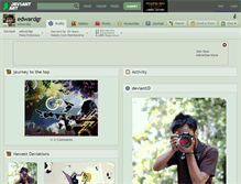 Tablet Screenshot of edwardgr.deviantart.com