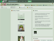 Tablet Screenshot of girls-of-code-geass.deviantart.com