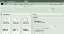Desktop Screenshot of celenesan.deviantart.com