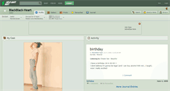 Desktop Screenshot of blackblack-heart.deviantart.com