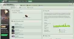 Desktop Screenshot of macrosinc.deviantart.com