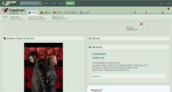 Desktop Screenshot of crazydwarf.deviantart.com