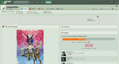 Desktop Screenshot of counterdraw.deviantart.com