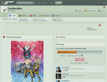 Tablet Screenshot of counterdraw.deviantart.com