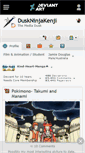 Mobile Screenshot of duskninjakenji.deviantart.com