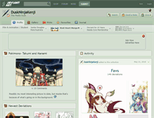 Tablet Screenshot of duskninjakenji.deviantart.com