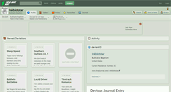 Desktop Screenshot of inkblotstar.deviantart.com