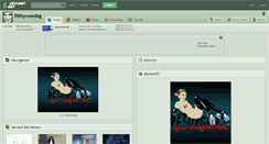 Desktop Screenshot of filthyweedog.deviantart.com