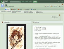 Tablet Screenshot of git2.deviantart.com