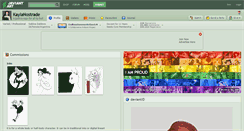 Desktop Screenshot of kaylanostrade.deviantart.com