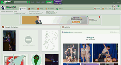 Desktop Screenshot of misanimal.deviantart.com