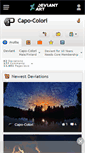 Mobile Screenshot of capo-colori.deviantart.com