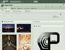 Tablet Screenshot of capo-colori.deviantart.com
