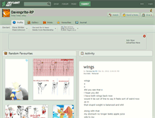 Tablet Screenshot of davesprite-rp.deviantart.com