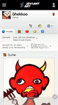 Mobile Screenshot of ghekkoo.deviantart.com