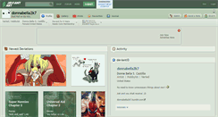 Desktop Screenshot of donnabella2k7.deviantart.com