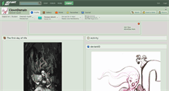 Desktop Screenshot of clowndomain.deviantart.com