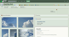 Desktop Screenshot of cloud-nine-stock.deviantart.com