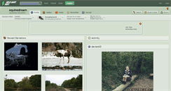 Desktop Screenshot of equinedream.deviantart.com