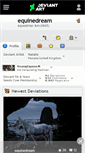 Mobile Screenshot of equinedream.deviantart.com