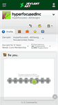 Mobile Screenshot of hyperfocusedinc.deviantart.com