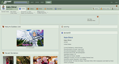 Desktop Screenshot of kato-shiroi.deviantart.com