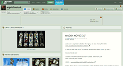 Desktop Screenshot of angelofmusicuk.deviantart.com