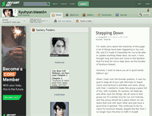 Tablet Screenshot of kyuhyun-biased.deviantart.com