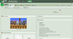 Desktop Screenshot of flake91.deviantart.com