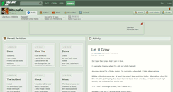 Desktop Screenshot of kitsunefae.deviantart.com