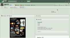 Desktop Screenshot of magma96.deviantart.com
