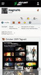 Mobile Screenshot of magma96.deviantart.com