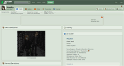 Desktop Screenshot of nouska.deviantart.com