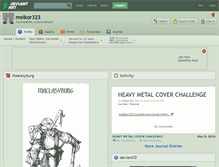 Tablet Screenshot of melkor323.deviantart.com