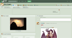 Desktop Screenshot of darix-dragon.deviantart.com