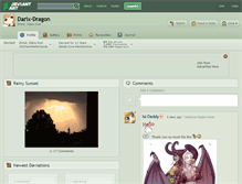 Tablet Screenshot of darix-dragon.deviantart.com