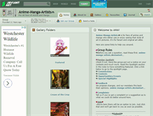 Tablet Screenshot of anime-manga-artists.deviantart.com