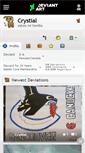 Mobile Screenshot of crystial.deviantart.com
