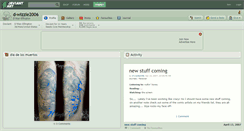 Desktop Screenshot of d-wizzle2006.deviantart.com