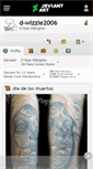 Mobile Screenshot of d-wizzle2006.deviantart.com