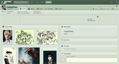 Desktop Screenshot of cookiepixie.deviantart.com