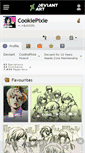 Mobile Screenshot of cookiepixie.deviantart.com