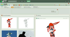 Desktop Screenshot of hoults.deviantart.com