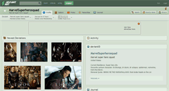 Desktop Screenshot of marvelsuperherosquad.deviantart.com