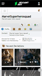 Mobile Screenshot of marvelsuperherosquad.deviantart.com