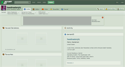 Desktop Screenshot of headmasterplz.deviantart.com