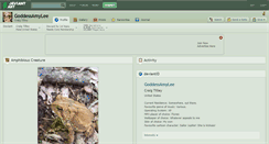 Desktop Screenshot of goddessamylee.deviantart.com